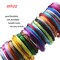 25 Rolls 820 Feet Colored Aluminum Craft Wire 1 mm Flexible Metal Artistic Jewelry Beading Wire, Each Roll 32.8 Feet, 25 Colors